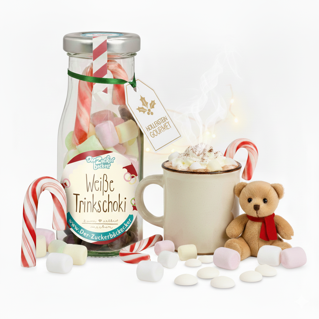 DIY Heiße Schokolade (Dunkel und Weiss) – Edles Wintergeschenk